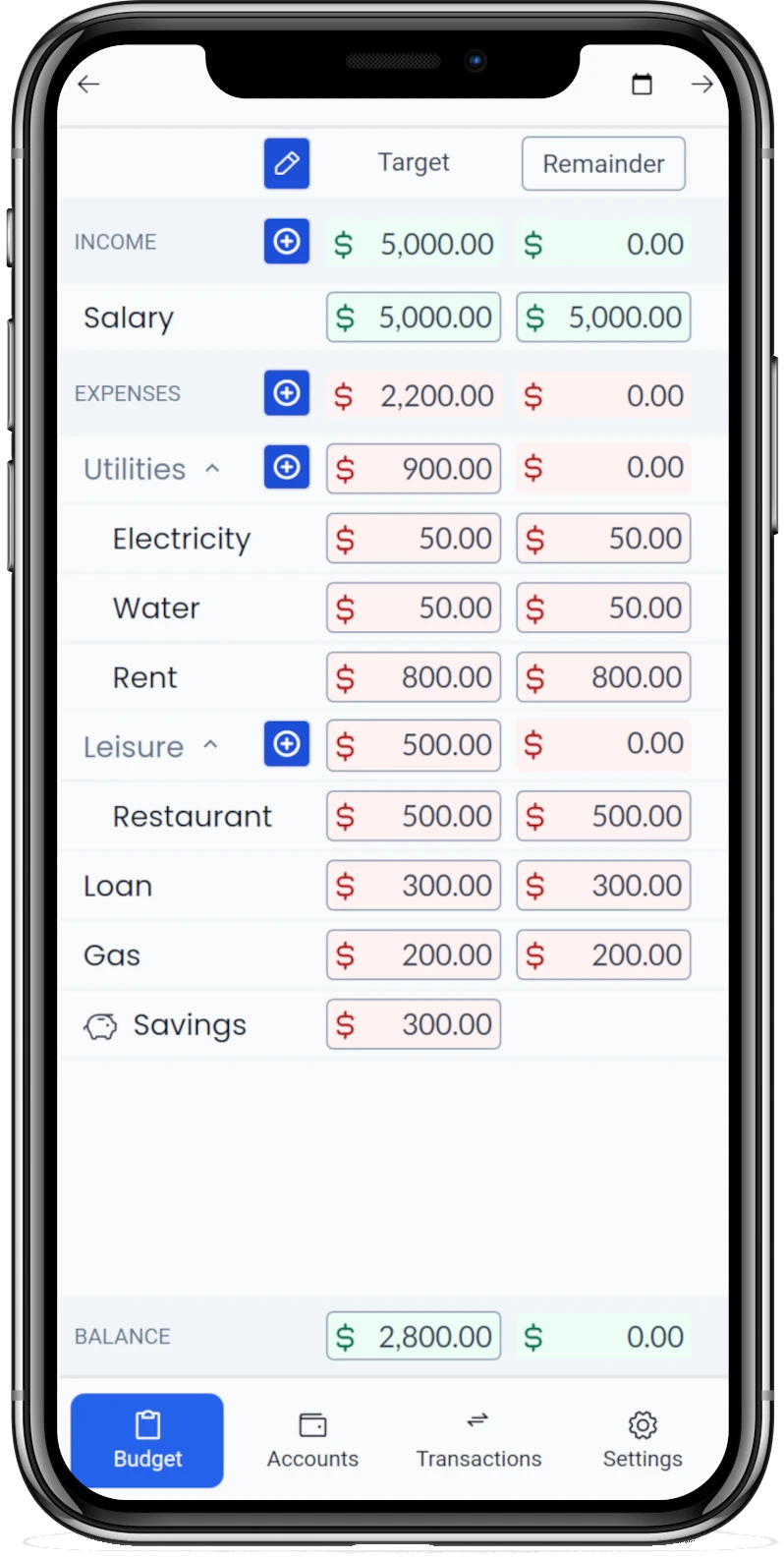 Moneti App on a Mobile Phone